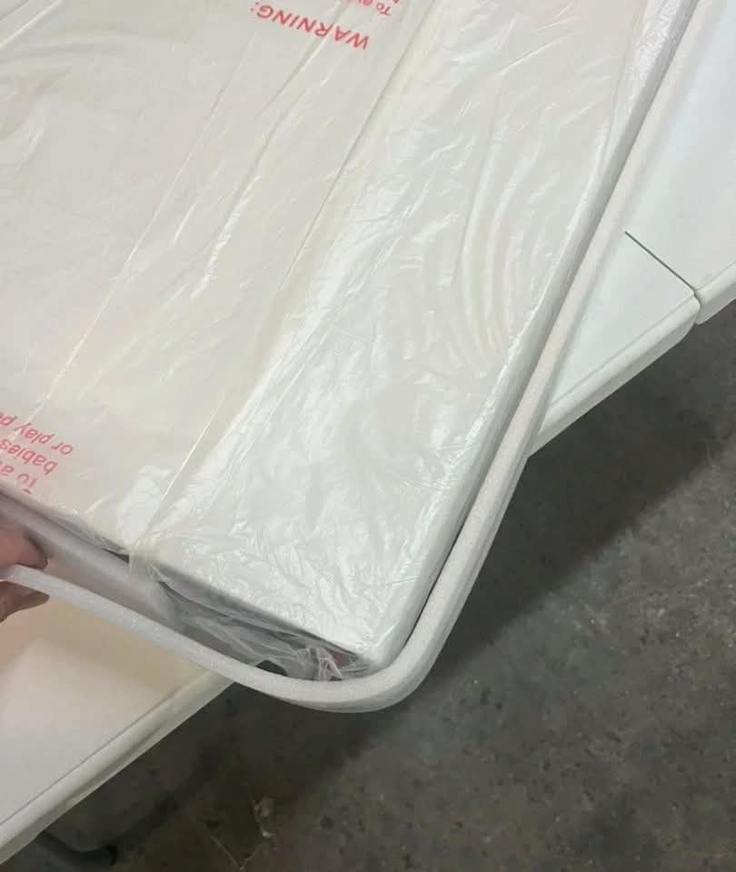 6ft Portable Heavy Duty Folding Table - HDPE Plastic & Steel Frame